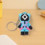 Cute Character-Themed Soft Silicone Keychain (Mix Desgin / 1 Pc) - Image 4